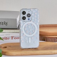 【kate spade】iPhone 15系列 MagSafe 精品手機殼 幻彩小花