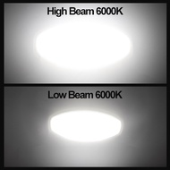 10000Lm H4 H6 LED หลอดไฟมอเตอร์ไซค์ CSP เลนส์สีขาวสีเหลืองไฟตัดหมอกสำหรับ12V มอเตอร์