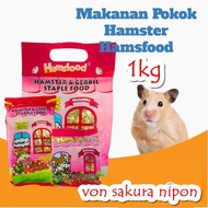 Hamsfood hamster & gerbil food hamster food 1KG Hamster Food Makanan Hamster