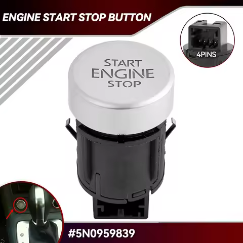 5N0959839 Automatic Engine Start Stop Switch Button For VW Golf Plus Sharan TIguan Seat Alhambra 200