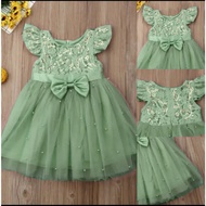 Tiara tile pearl kids Dress kids dress girl girl dress kids
