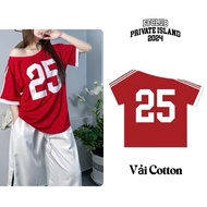 Women's Off-Shoulder T-shirt No. 25 Loose Form ANDYSTORE15-A15