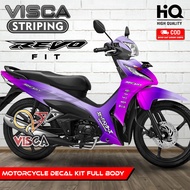 Stiker Striping Revo Fit Fi New Full Body Variasi Bunglon