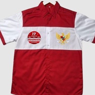 KEMEJA SM4 Men's Short Sleeve Shirt 17 AUGUST 2025