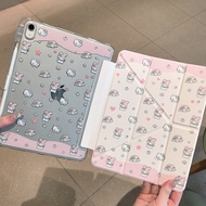 [Good Luck] Cartoon iPad 10 Protective case air11 Inch Air8/7/6 Tablet case iPad11 Pen Slot 10th Gen