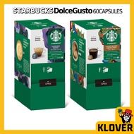 NESCAFE | Dolce Gusto Coffee Capsules | STARBUCKS Starbucks 60 capsules (Espresso Roast, House Blend