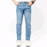 BBC Jeans Slimfit Washead Blue / Celana Panjang Pria
