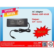🌟Ready Stock🌟 AC Adapter 12V 12.5A