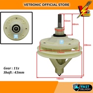 MEC/ HITACHI/ ISONIC/SHARP WASHING MACHINES 11z GEAR BOX - ISONIC CTWM1000 / SHARP EST14BM