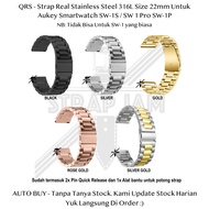 Premium QRS 22mm Strap Aukey Smartwatch SW-1S / SW 1 Pro SW-1P -Tali