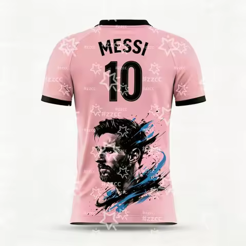 2026 Messi Argentina Team Football Jersey Match & Training Kit Summer Sports Men's T-Shirt Children'