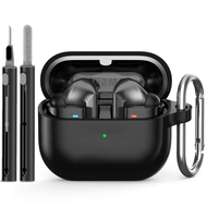 for samsung buds 3/galaxy buds3 pro case with cleaning kit silicone protective cover for galaxy buds