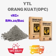 YTL ORANG KUAT CEMENT(OPC) /1KG PER PACK