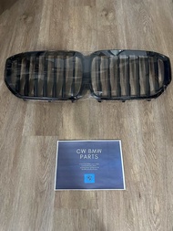 ของแต่ง กระจังหน้า BMW G05 X5 ซี่เดี่ยวดำเงา