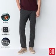 GQ PerfectPants™ กางเกงขายาวผ้าสะท้อนน้ำ สีเทาถ่าน