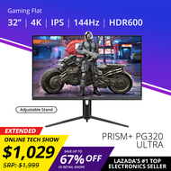 PRISM+ PG320 Ultra 32" IPS 160Hz 1ms 4K UHD HDR600 140% sRGB eSports Grade Adaptive-Sync Gaming Monitor [3840x2160]