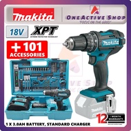 MAKITA 18V Cordless Hammer Driver Drill DHP482 - 1 Year Warranty ( MAKITA CORDLESS HAMMER DRILL IMPACT DRILL DHP482Z )