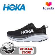 รองเท้า HOKA ONE ONE Bondi 8 Unisex รองเท้าวิ่ง รองเท้า ผ้าใบ รองเท้าผู้ชาย ระบายอากาศผ่านตาข่าย