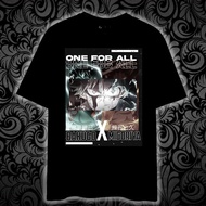 BAKUGO X DEKU Printed t shirt unisex 100% cotton