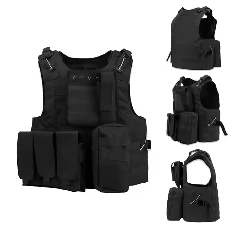 Men's Outdoor Army Hunting Battle Tank Top Accessories Army Training Combat Color Bomb Airgun Protec