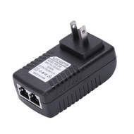 ALLAN Power Supply Ethernet POE Injector Adapter AC 110V-240V to DC 12V 15V 24V 48V 0.5A 1A