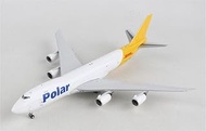 ACE HOBBY Phoenix Polar Air Cargo(for DHL) for Boeing 747-8F N855GT 1:400 Aircraft Pre-Built Model