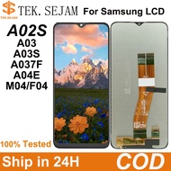TEK.SEJAM LCD For SAMSUNG Galaxy A03/A02S/A03S/A04E/M04 original LCD Display Screen Replacement
