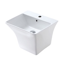 NEUCHATEL TURIN 485 Wall Hung Basin C/W FIXING BOLT (BSWHTUR485WT)
