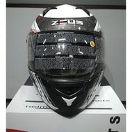 Jakartahappymotor |Zeus 811 White J20 Blue | Helm Full Face Kinasihh