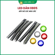 LED stickers 0805 in all colors COMBO 50 hec components