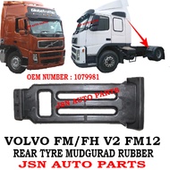 J130S14 REAR TYRE MUDGUARD RUBBER VOLVO FM/FH V1 V2 1079981 LORRY TRUCK AKSESORI