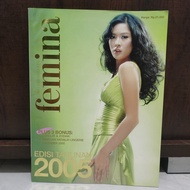 MAJALAH FEMINA COVER DIAN SASTROWARDOYO 2005