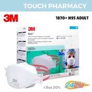 3M 1870+ N95 ADULT SURGICAL FACE MASK 20'S