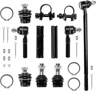 BDFHYK 9pcs Steering & Suspension Kit Compatible with Ford F-150 1980-1996,1*Inner tie rod DS1017T+2