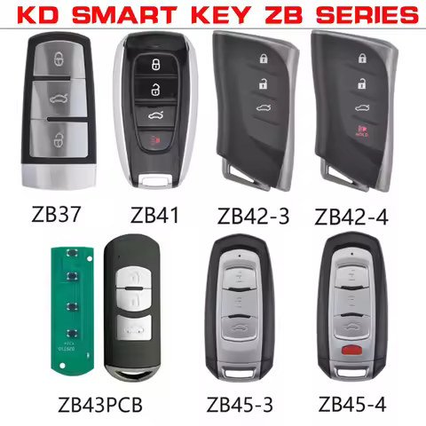 KEYDIY KD Smart Key ZB Series Original Key Universal Fob ZB37 ZB41 ZB42-3 ZB42-4 ZB32-4 ZB33-3 ZB34-