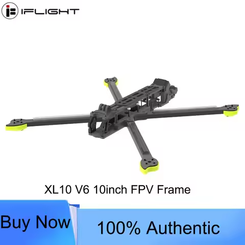 iFlight XL10 V6 10inch FPV Frame Kit 420mm with 8mm Arm Compatible with O3 Air Unit/Caddx Vista HD f