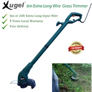 Xugel Grass Trimmer Grass Cutter Machine with 6 meter or 20ft wire extension model ET1106