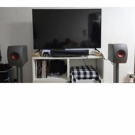 KEF LS50 wireless 2 + S2 stand 腳架+Kube 8 MIE subwoofer 超低音喇叭(已罐沙)