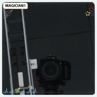 MAGICIAN 4 Pack Wall Mirror Tiles, 8 X 8 Inch Acrylic Square Mirror, Frameless Self Adhesive Acrylic