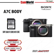 SONY A7C BODY (SONY MALAYSIA)