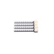 4 PCS Super Slim Zeez 5V RGB LED Strip Light 10 Bits w/ JSH 1.0mm