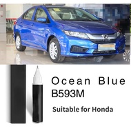 Paint Pen Suitable for Honda Blue Touch-up  Brush Civic CRV Crown XRV Fit B588P Blue B593M B607M  BG