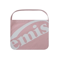 韓國 emis CROPPED LOGO COTTON ECO BAG 標誌帆布環保包 粉色PINK