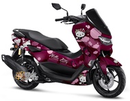 Stiker Full Body New nmax 2020 2021 2022 2023 Dekal New Nmax Full body Hello Kitty 3