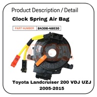 Toyota Landcruiser 200 VDJ UZJ clock spring air bag 84306-48030