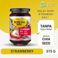 Tropicana Slim Strawberry Jam 375 g - Sugar Free Strawberry Jam