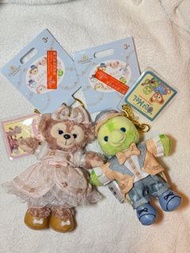 上海迪士尼 星夢 Duffy and Friends Olu Shelliemay keychain