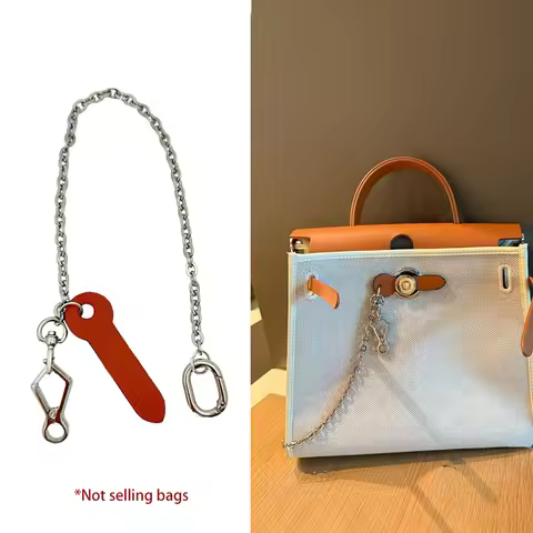 Fado Herbag31-39 Leather Insert Lock for Handbag Cover Leather Plug Bag Charm Lock Compatible With H