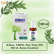 Aiken 100% Pure Tea Tree Oil 10ml - Oil & Acne Control