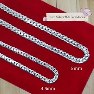 Rantai Perak 925/Pure Silver Necklace Silver 925